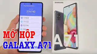 Mở hộp Samsung Galaxy A71 : NÂNG CẤP RẤT NHIỀU so với A70