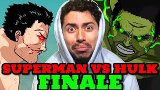 SUPERMAN VS HULK FINALE! | Superman Vs Hulk Animation (Part3/3) -Taming The Beast II REACTION!