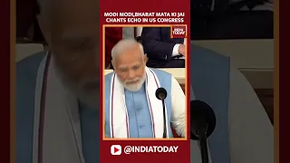 Modi Modi, Bharat Mata Ki Jay Chants Echo In US Congress During PM Modi Address