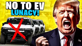 Donald Trump ATTACKS EVs for 7 SHOCKING Reasons!