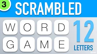 Scrambled Word Games Vol. 3 - Guess the Word Game (12 Letter Words)