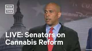 Senators Holds Press Conference on Cannabis Reform Bill | LIVE