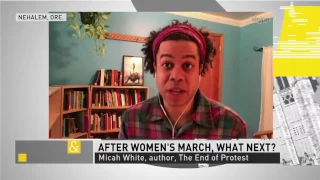 Micah White on CBC Power and Politics January 23 2017 — What's Next for the Women's March