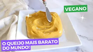 COMO FAZER QUEIJO VEGANO SUPER BARATO e RÁPIDO (apenas 5 ingredientes)