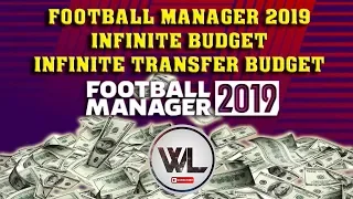 Football Manager 2019 Trainer - Infinite Budget - Infinite Transfer Budget