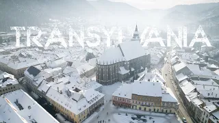 Winter in Transylvania (4K) - a bird's perspective