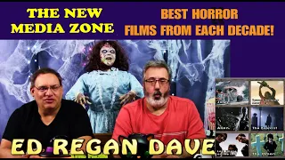 Best HORROR FILMS from Each Decade ~  The New Media Zone HALLOWEEN SHOW with REGAN from The Exorcist