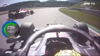 Max Verstappen Austria 2019 all overtakes