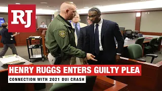 Ex-Raider Henry Ruggs enters guilty plea