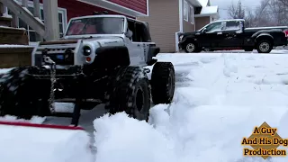 Axial Racing Jeep Wrangler Wroncho .. Time to Plow!!