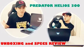 Predator Helios 300 Unboxing and Specs 2021 with RTX 3060 (First Unboxing Ever)