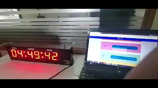 GPS NTP Server master clock synchronization with slave clock