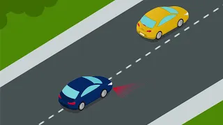 Lane Departure Warning and Lane Keep Assist - Vehicle safety feature animations