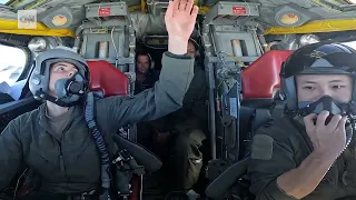 [HD] CNN: Exclusive video on board a US B 52 bomber mission 4/10/2024 5:59 PM PDT