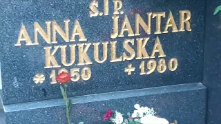 Śladami Anny Jantar ♬ Grób na Cmentarzu Wawrzyszewskim.