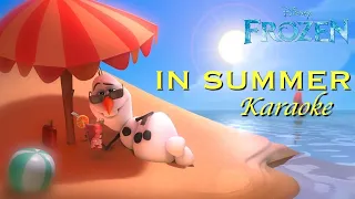 IN SUMMER Karaoke | Frozen