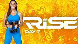 40 Minute Full Body Strength & Abs Workout | ARISE - Day 7