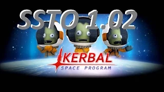 KSP 1.02 - SSTO Challenge - toroidal engine - STOCK parts