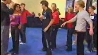 Virtue & Moir 06-07 Skate Canada -Scott Teaches Line Dancing
