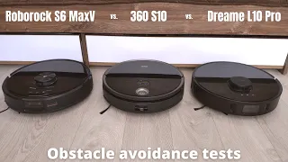 Which One Avoids Objects Better? Roborock S6 MaxV vs. 360 S10 vs. Dreame L10 Pro