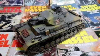 Tamiya 35096 Panzer IV Ausf.D Tank Sven Hassel Tribute Model Kit Build 27th Penal Panzer Regiment