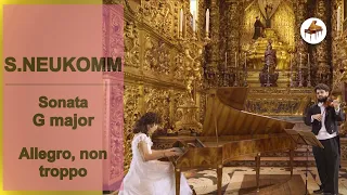 Rosana Lanzelotte, Paul McNulty Walter fortepiano & Tomaz Soares, violino – S.Neukomm Sonata G major