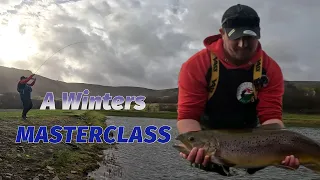 SUCCESSFUL Winter Tactics UK Still Water Trout Flyfishing