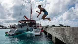 13. Free Dock in Makemo and The Importance of Copra. Sailing French Polynesia @The Life Nomadik