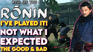 Rise of the Ronin Gameplay SHOCKED Me! - Honest Impressions (Rise of the Ronin Preview)