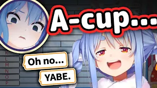 Pekora Casually Roasts Suisei's Cup-Size...【Hololive】