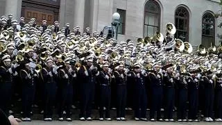 ND Warmup Concert on the Steps