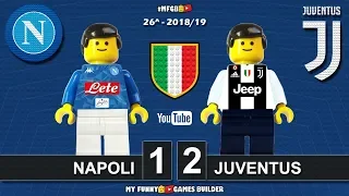 Napoli vs Juventus 1-2 • Serie A 2019 • Sintesi 03/03/19 • All Goal Highlights Lego Football