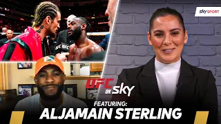 ALJAMAIN STERLING talks #UFC292 vs Sean O'Malley | UFC On Sky