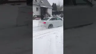 Audi RS3 vs. SNOW #shorts #short