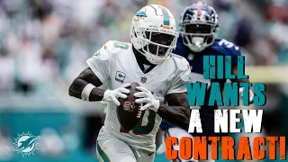 Miami Dolphins Tyreek Hill Wants A New Contract!