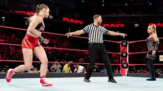 ronda rousey vs. natalya smackdown championship