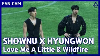 230727 SHOWNU X HYUNGWON (MONSTA X) 'Love Me A Little' & 'Wildfire' #FanCam