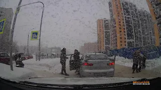 Авария на проспекте Героев, Сосновый Бор. 26 января 2019 года