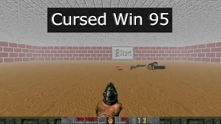 Windows 95 Maze in Doom II