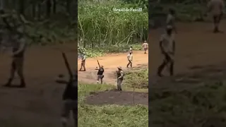 Ao som do hino nacional, fazendeiros destroem barracos de ocupação do MST em Jacobina (BA)