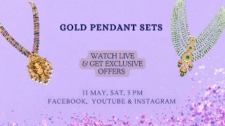 Gold Pendant Collection Live