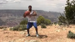 FIRST HUMAN to DRIBBLE on the Grand Canyon!!!