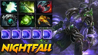 Nightfall Faceless Void Time Jump Action - Dota 2 Pro Gameplay [Watch & Learn]