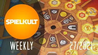 Weekly 27/2021 // Brettspiel-Reviews, Spieletreff, Preview