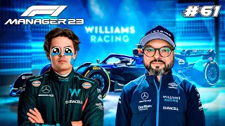 F1 MANAGER 23 - A WILLIAMS ODEIA O FELIPE DRUGOVICH