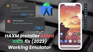 Intel HAXM Install is required to run this AVD quick fix | Fully Working (2023)
