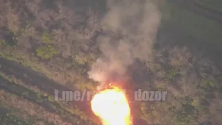 Ланцет уничтожил словацкую колесную САУ "Zuzana-2"