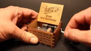 Over the Rainbow - Judy Garland - The Wizard of Oz - Music box by Invenio Crafts