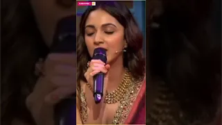 Kiara Advani Singing in Kapil Sharma Show ❤️ #shorts