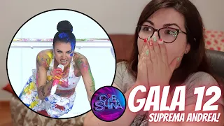 SUPREMA ANDREA ‼️ Tu Cara Me Suena 10 - Gala 12 | REACCIÓN